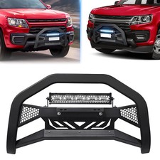 Front Grill Guard Grille Bumper Push For 2015-2022 Chevy Colorado Gmc Canyon