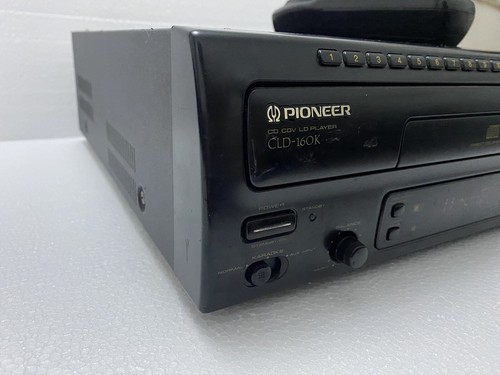 PIONEER CLD-160K Laserdisc LD CD CDV Player PAL & NTSC Tested & Working With RMT - Afbeelding 14 van 16