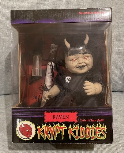 NEW Raven Krypt Kiddies Series 1 UHL House Gothic Devil Doll Cuter Than Hell
