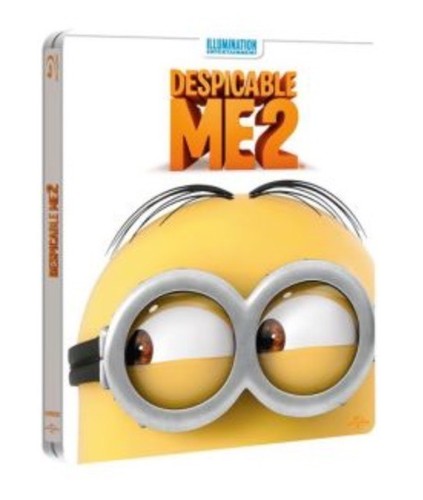 DESPICABLE ME 2 Blu-Ray SteelBook Zavvi UK Exclusive Region Free New OOP & Rare! - Picture 2 of 9