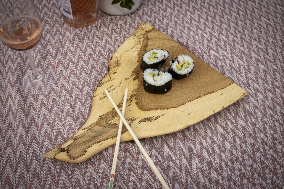 Oak Charcuterie Board Serving Platter - Image 2 of 4
