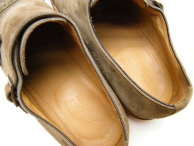 MENS CROSBY SQUARE ALLEN DOUBLE MONK STRAP SUEDE LOAFER  display picture 2