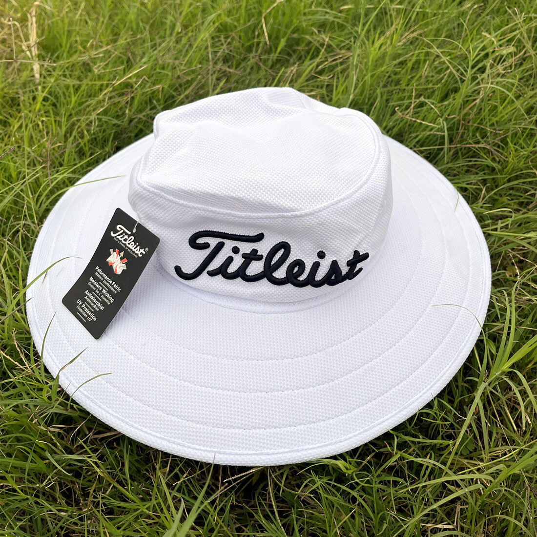 ★Cleveland Golf★Wide Logo Ribbon Decorations Bucket Hat 関税込☆Cleveland Golf☆Wide Logo Ribbon Decorations Bucket