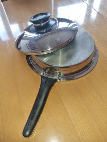 AMC Premium Starline Induktion Steak Pfanne mit Visiotherm Deckel Ca.24cm - Bild 6 von 6