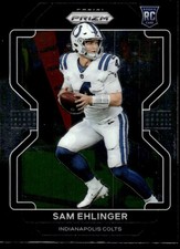 2021 Panini Chronicles Prizm Black Sam Ehlinger RC Texas Longhorns #PB-18