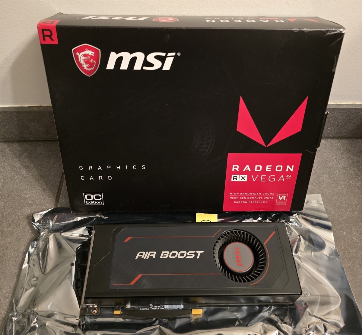 RADEON RX VEGA 56 air Boost 8G oc グラボ グラフィックボード VD6516 oc mo