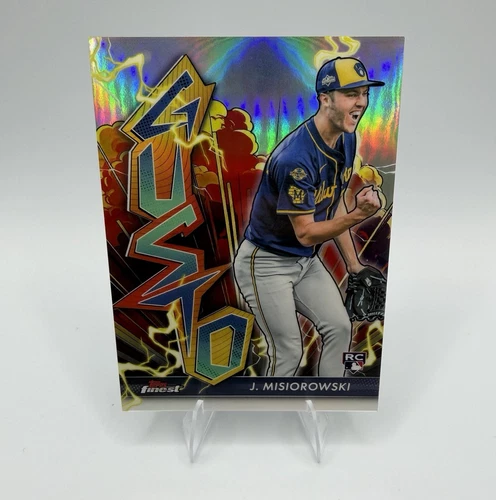 2026 Topps Finest Jacob Misiorowski Base (RAW)