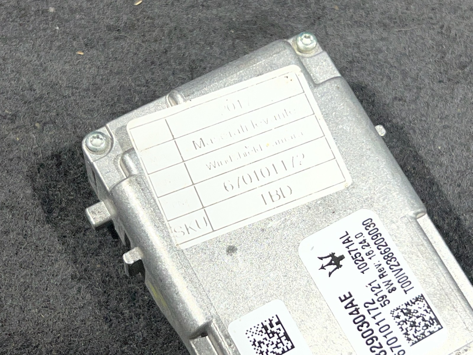Maserati Levante 2017-2024 FRONT Radar sensor P/N 68290304AE