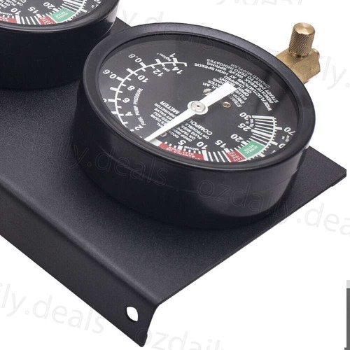 Car Fuel Vacuum Carburetor Synchronizer Carb Sync Gauges Set Cylinder Balancer - Picture 8 of 12
