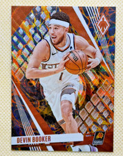 Devin Booker #57 [Orange Lava] 2023 Panini Phoenix NBA Suns /75