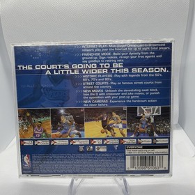 Sega Sports NBA 2K1 - Sega Dreamcast Complete w/Manual - Broken Case