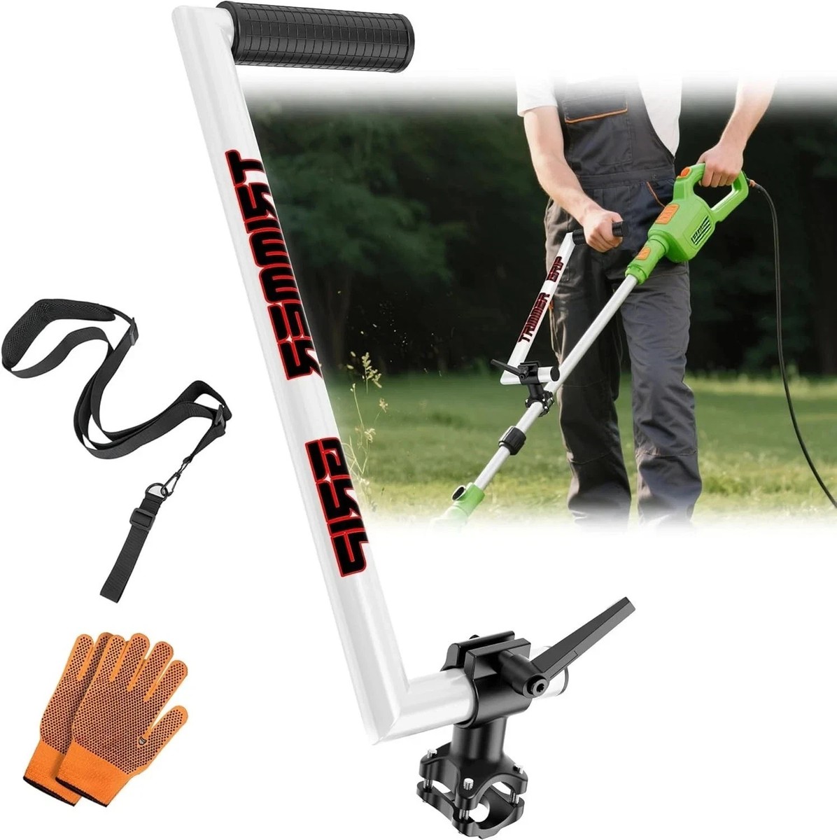 The Darwin's Grip Weed Eater Extension Handle Monkey Grip for