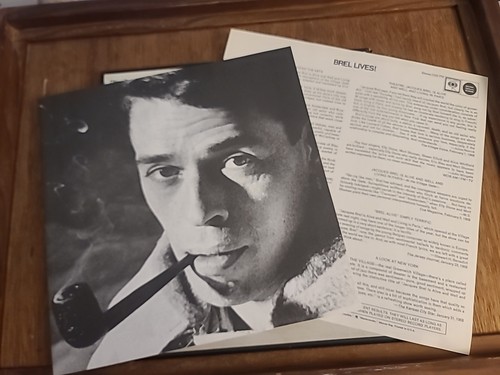 JACQUES BREL IS ALIVE AND WELL AND LIVING IN PARIS LP VINYL 2 RECORD BOX SET - Picture 4 of 13