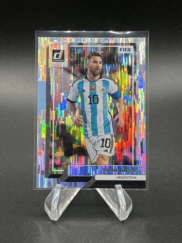 2022/23 Panini Donruss Lionel Messi Silver Foil #10 Argentina