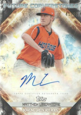 2020 Topps Pro Debut Future Cornerstone AUTO #FCA-ML Matthew Liberatore /85