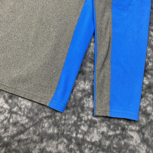 The North Face Jacket Boys Size XL Pullover 1/4 Zip Blue Fleece Outdoor Hiking - Picture 7 of 9