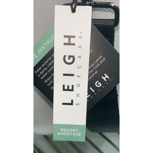 Traveling Shoe Case - LEE SAVAGE - White Vegan Vinyl - NEW - - Picture 11 of 21