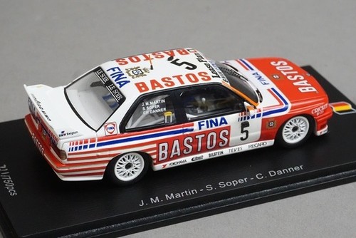 1:43 Spark SB069 BMW E30 M3 SPA 24H 1992 #5 J.M. Martin S. Soper C. Danner - Picture 4 of 7