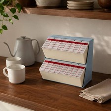 Caja de almacenamiento de bolsas de té a prueba de polvo organizador de bolsas de té ahorro de espacio