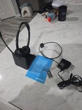 Plantronics C052 Wireless Desk Phone Noise Canceling Headset