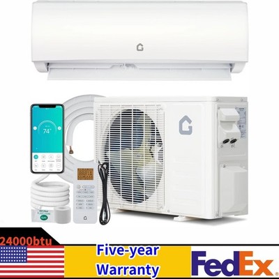  9000 BTU Mini Split Air Conditioner 230V SEER2 20 Inverter Heating & Cooling