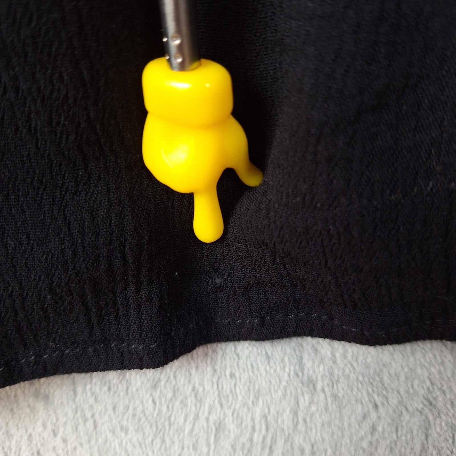 Womens Dress Large Black Coastal Beachy Smocked Flowy Midi Babydoll Goth Grunge