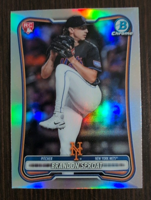 2026 Bowman Chrome - Brandon Sproat #33 Red RC Refractor (RC)