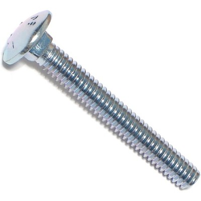 Hard-to-Find Fastener 014973230487 Carriage Bolts 1/4-20 x 2-Inch 100-Piece