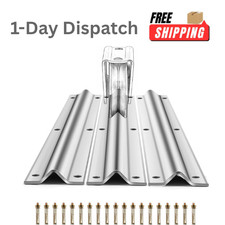 Otoolling 12 FT V-Track Galvanized Sliding Gate Rail