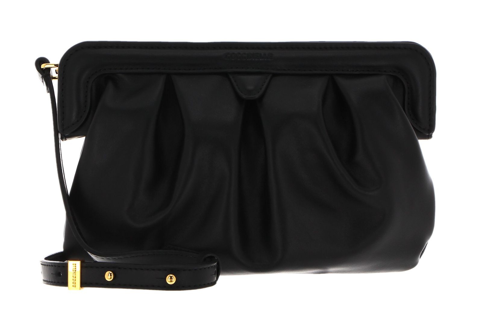 COCCINELLE Diletta Handbag Smooth Calf Leather Soft Black