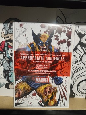 WOLVERINE REVENGE #5 Battle Damage Tyler Kirkham Exclusive Virgin Variant