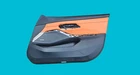 BMW 3 SERIES G80 G81 M3 FRONT LEATHER DOOR CARD O/S/F DRIVER SIDE RIGHT ORANGE