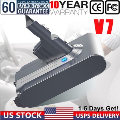 6400mAh Battery 21.6V Replacement for Dyson V7 SV11 Animal V7 Extra V7 Trigger