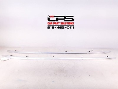 17-19 AUDI Q7 Luggage Rack Rail Pair 4M0860021C 4M0860022C