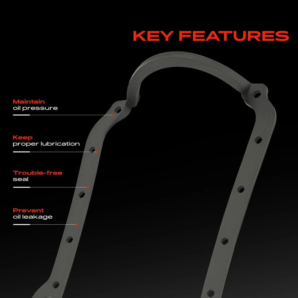 发动机油盘垫片适用于雪佛兰 k1500 c1500 gMC s15 Jimmy Oldsmobile Pontiac — 第 4/4 张图片