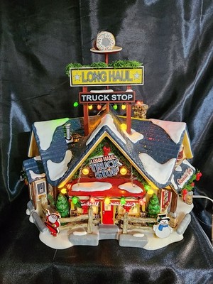Dept. 56 Snow Village ''Long Haul Truck Stop'' # 56.55368