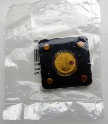 2021 Chad 3000 Francs Gold Coin - 1/500 oz - US Liberty Motif