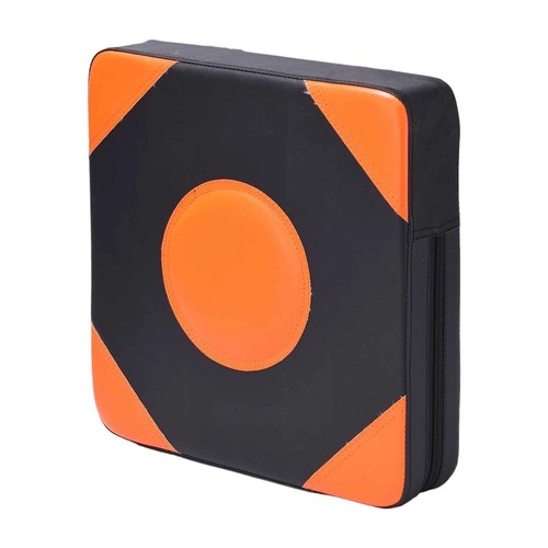 KWON Cible De Boxe Ronde En Mousse – 37 Cm X 15 Cm, Ultra Légère, Avec 4 Sangles De Maintien, Pour Entraînement