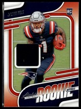 Ja'Lynn Polk RC 2024 Panini Absolute Rookie Materials Jersey #ARM-JPK Patriots