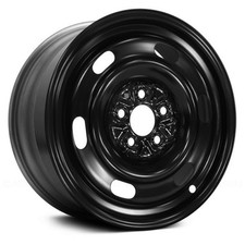 For Chrysler Pt Cruiser 03-10 Steel Factory Wheel 6-slot Black 15x6 Steel For Chrysler Pt Cruiser 03-10 Steel Factory Wheel 6-slot Black 15x6 Steel