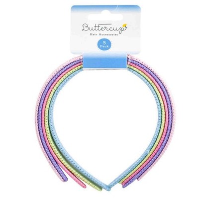 5er Pack Stoff Alice Bands robuste Haar Stirnbänder Haarband für Mädchen Frauen Damen