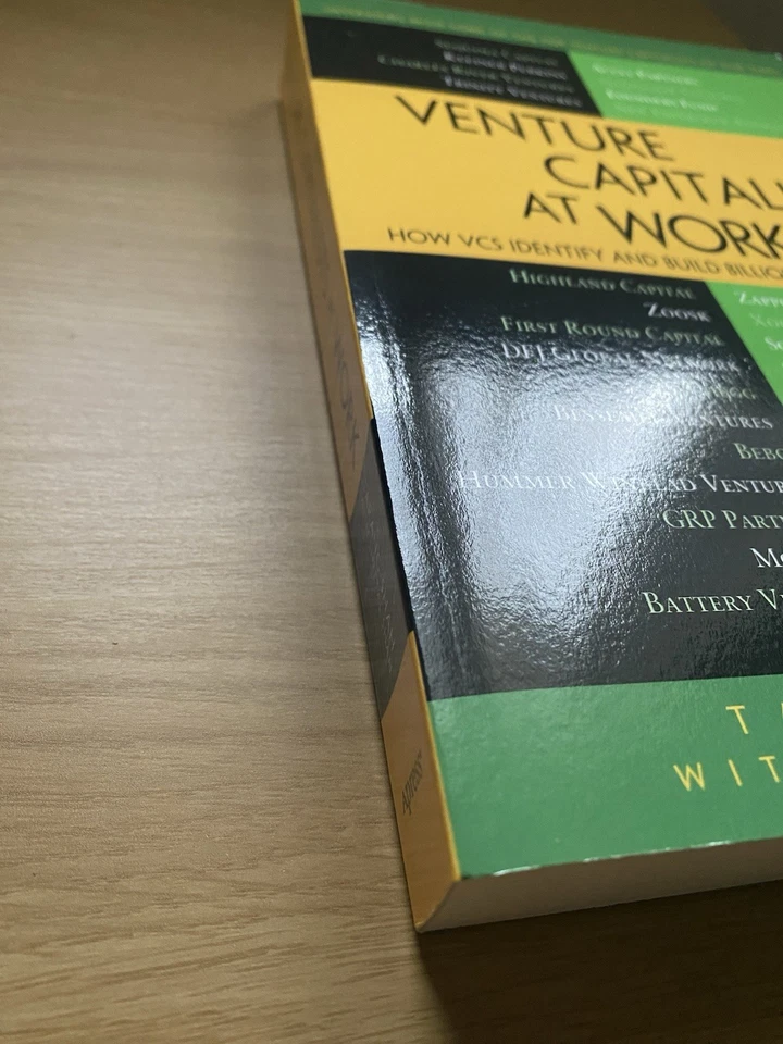 Venture Capitalists @ Work–How VCs Identify & Build Billion-Dollar Success *SALE - Image 3 of 4
