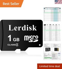 Affordable 1GB Micro SD Card Class 4 - Drop Proof High Stability for Devices