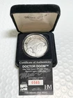 1998 Highland Mint Marvel Doctor Doom 1 Ozt Silver Coin Ltd 5k Avengers Doomsday