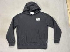 Adidas Adicross Hoodie Sweatshirt Mens Small Black Golf Ball Logo Pullover