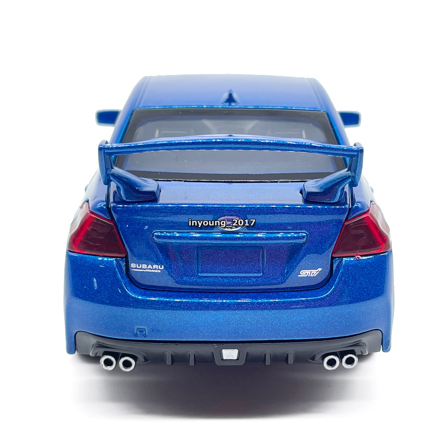 1/30 Subaru WRX STI Model Toy Car Diecast Toy Vehicle Boys Toys Kids Gifts Blue