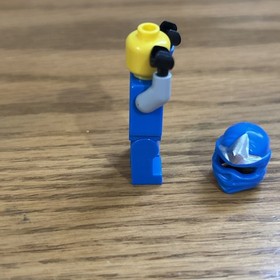 Ninjago Minifigure Lot of 2 Evil Techno Sensei Wu Minifigure Without Hat & JayZX