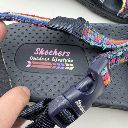 Skechers Reggae Women’s Sandals Size 9 Multicolor - Picture 4 of 6