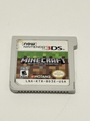 Minecraft: New Nintendo 3DS Edition Mojang NTSC-U/C Nintendo 3DS E-Everyone