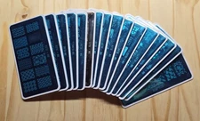 VINTAGE Bundle Monster Maniology B.M.C Nail Stamp Plates BM-XL10 BM-XL25 HTF